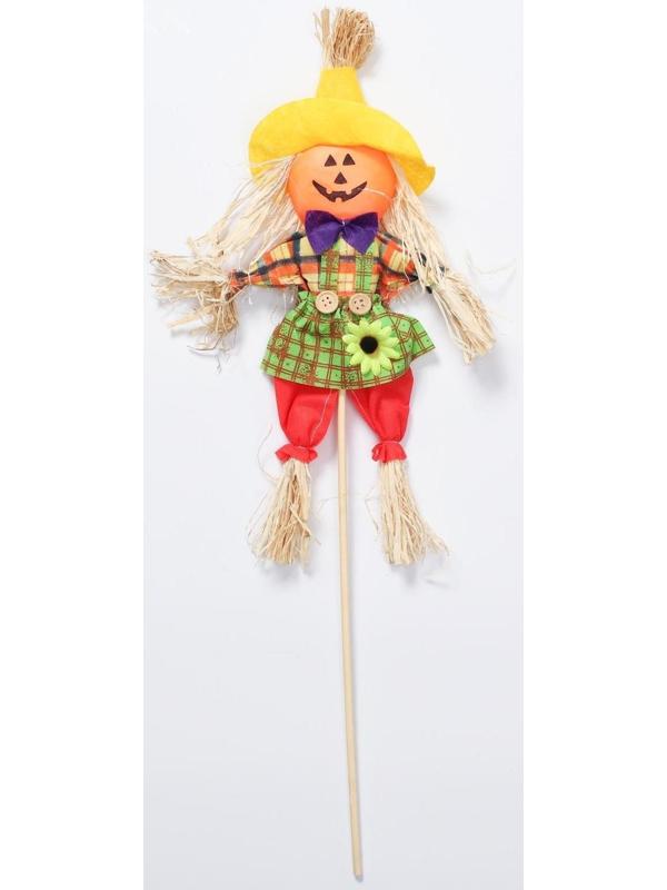 Огородное пугало «Тыква», h = 50 см, МИКС