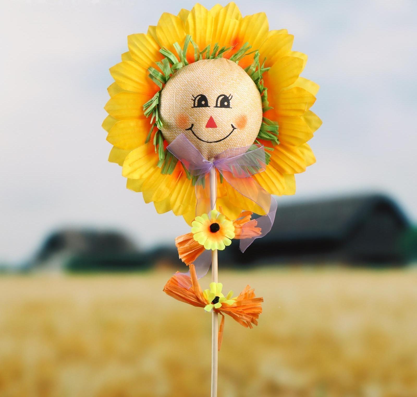 Огородное пугало «Солнце», h = 60 см, МИКС