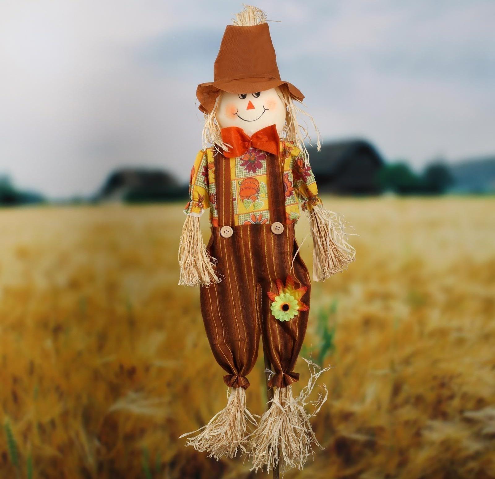 Огородное пугало, h = 90 см, МИКС