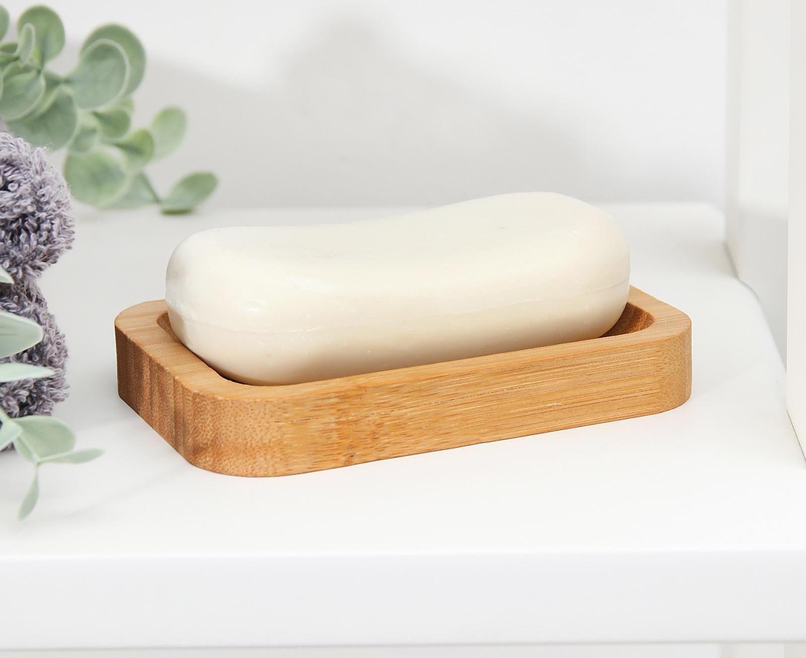 Мыльница, 11×7×1,5 см, бамбук