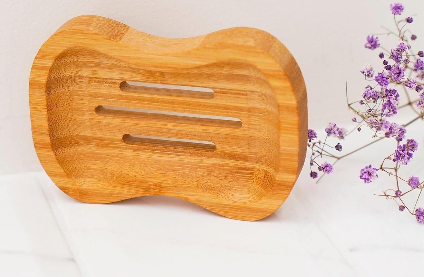 Мыльница, 1,8×11,5×8 см, бамбук