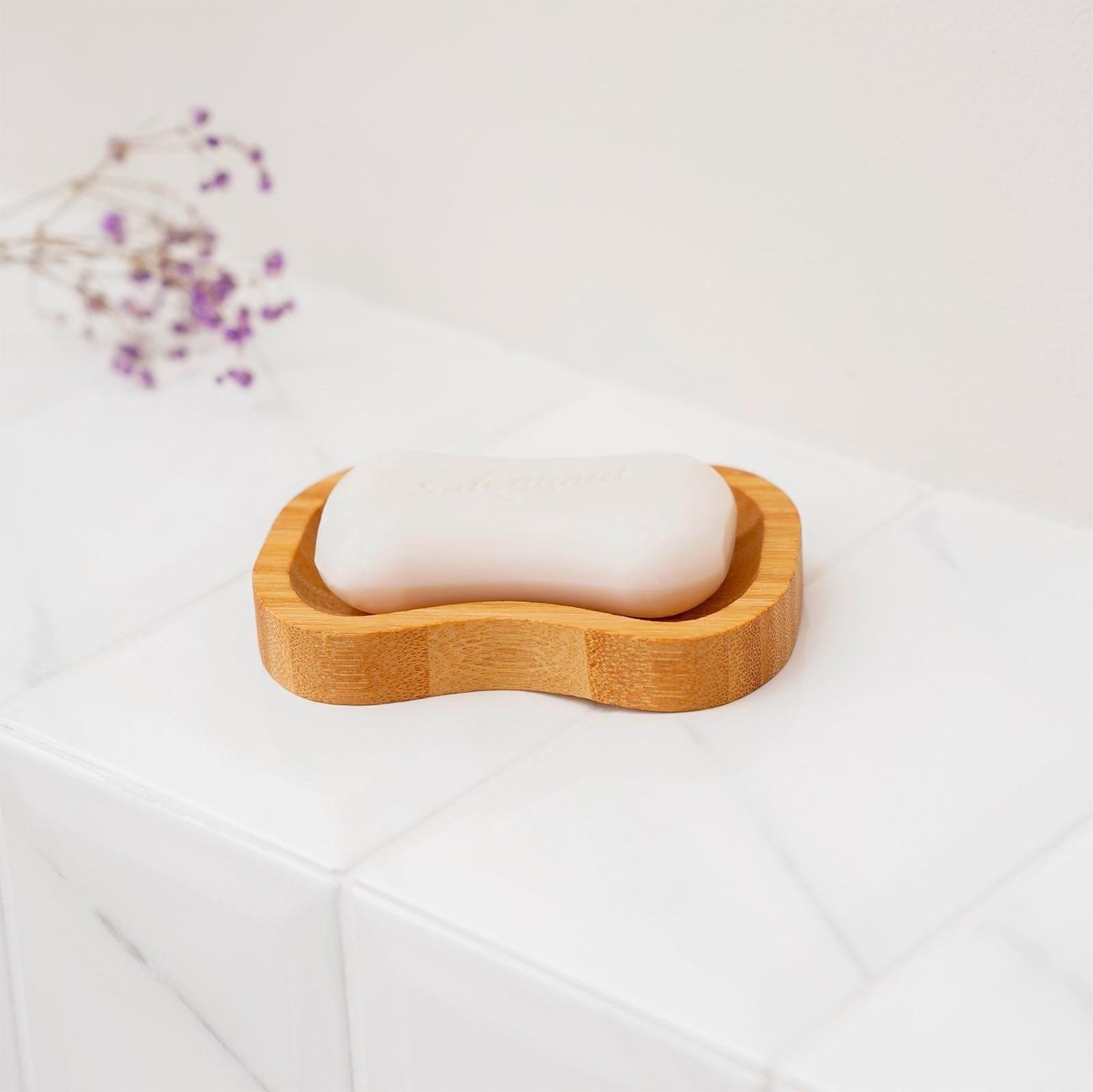 Мыльница, 1,8×11,5×8 см, бамбук