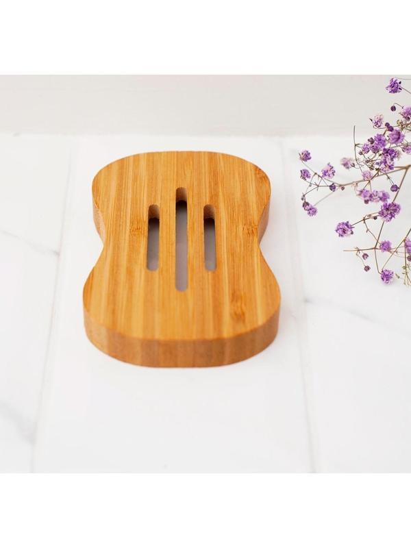 Мыльница, 1,8×11,5×8 см, бамбук