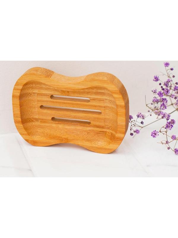 Мыльница, 1,8×11,5×8 см, бамбук