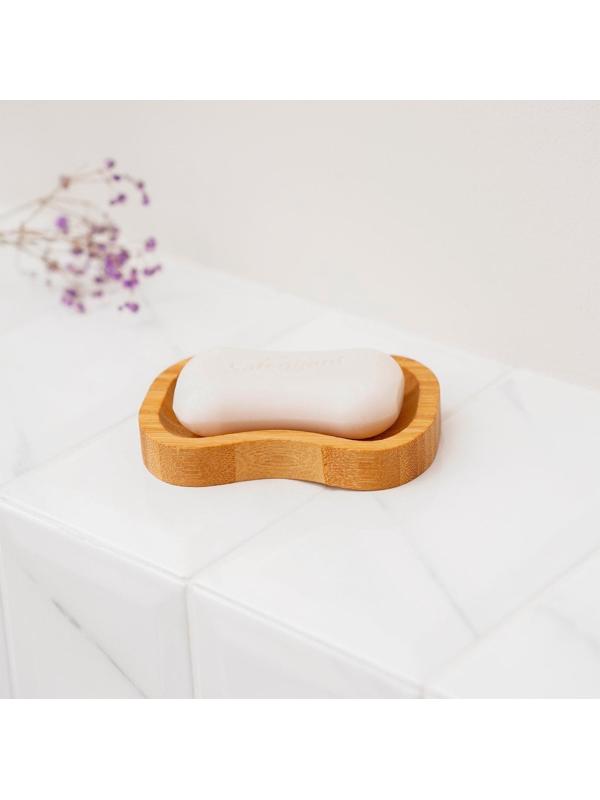 Мыльница, 1,8×11,5×8 см, бамбук