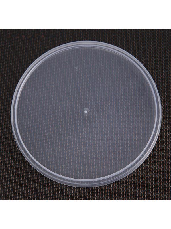 Крышка одноразовая к контейнеру, 11,2 см, цвет прозрачный