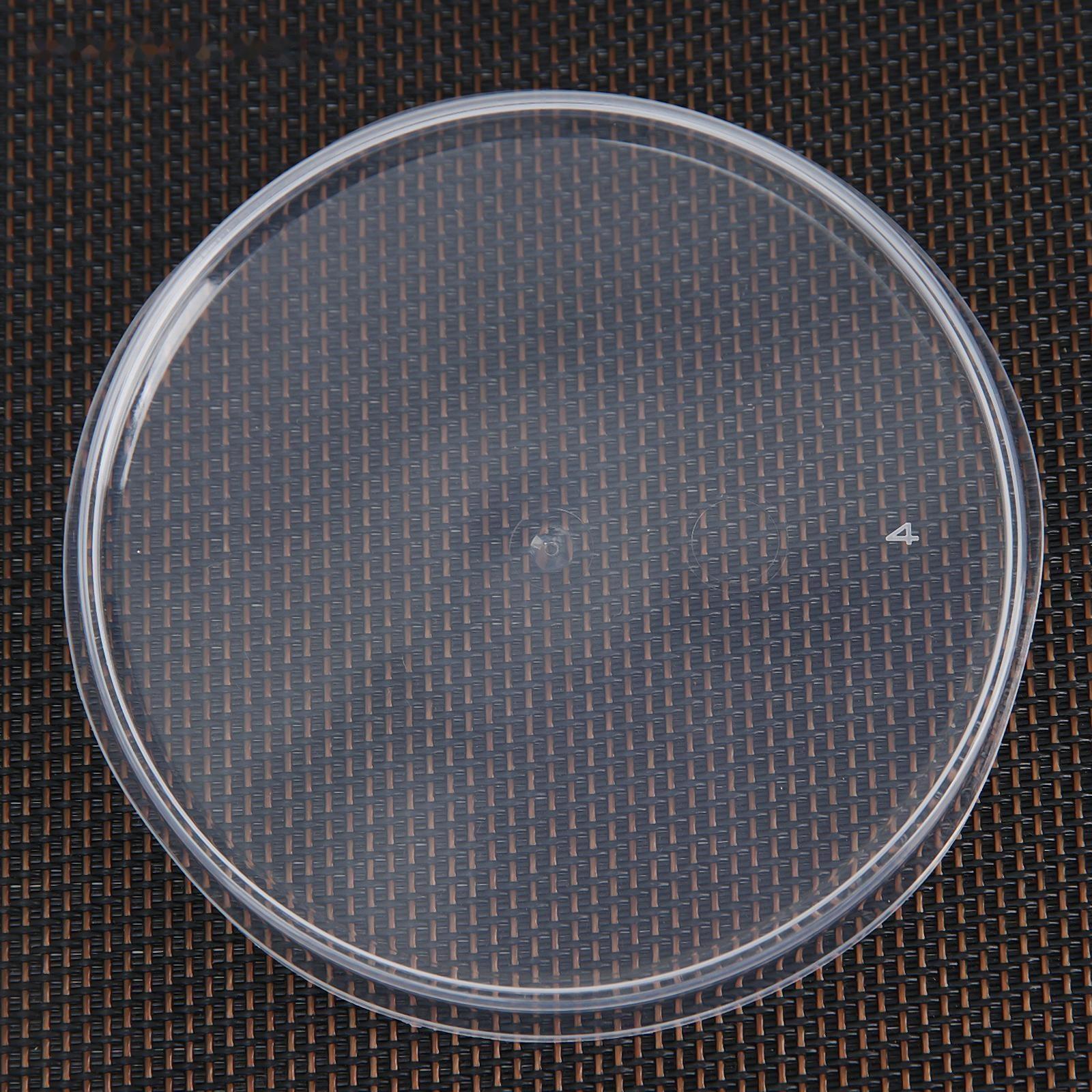 Крышка одноразовая «Круглая», 9,3 см, цвет прозрачный