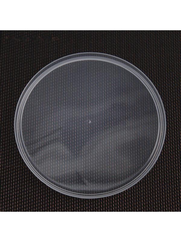 Крышка одноразовая к банке круглой, d=12 см, цвет прозрачный