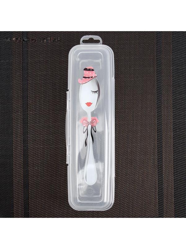 Футляр для столовых приборов, 24×7,5×3,8 см, рисунок МИКС