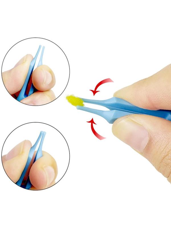 Пинцет для чистки носа, детский, с колпачком, цвет МИКС