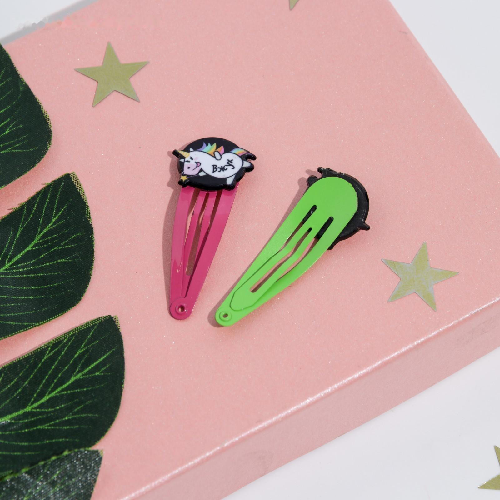 Заколки для волос с украшениями 