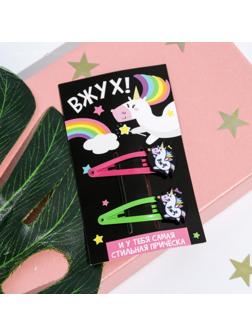 Заколки для волос с украшениями 