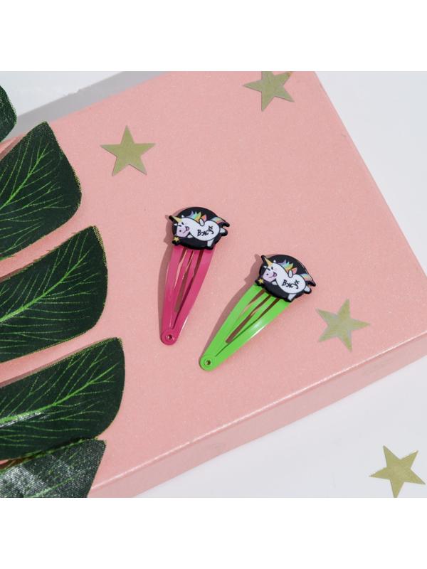 Заколки для волос с украшениями 