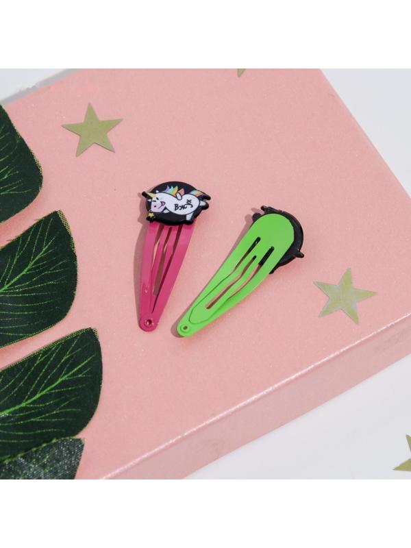 Заколки для волос с украшениями 