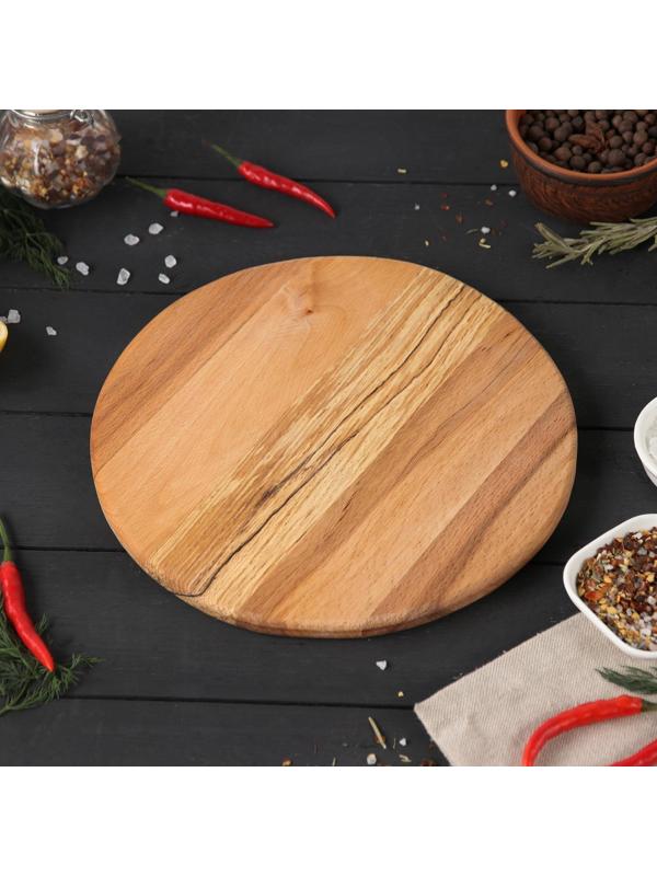 Доска разделочная круглая Mаgistrо, d=23 см, дуб