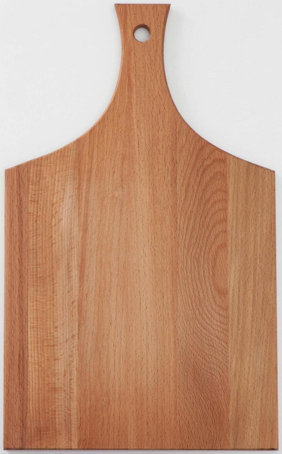 Доска разделочная дуб Mаgistrо, 40×24×1,2 см, с ручкой