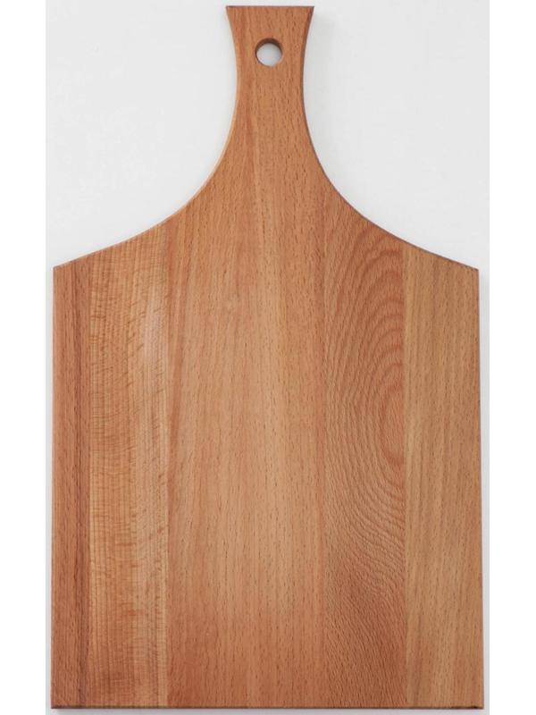 Доска разделочная дуб Mаgistrо, 40×24×1,2 см, с ручкой