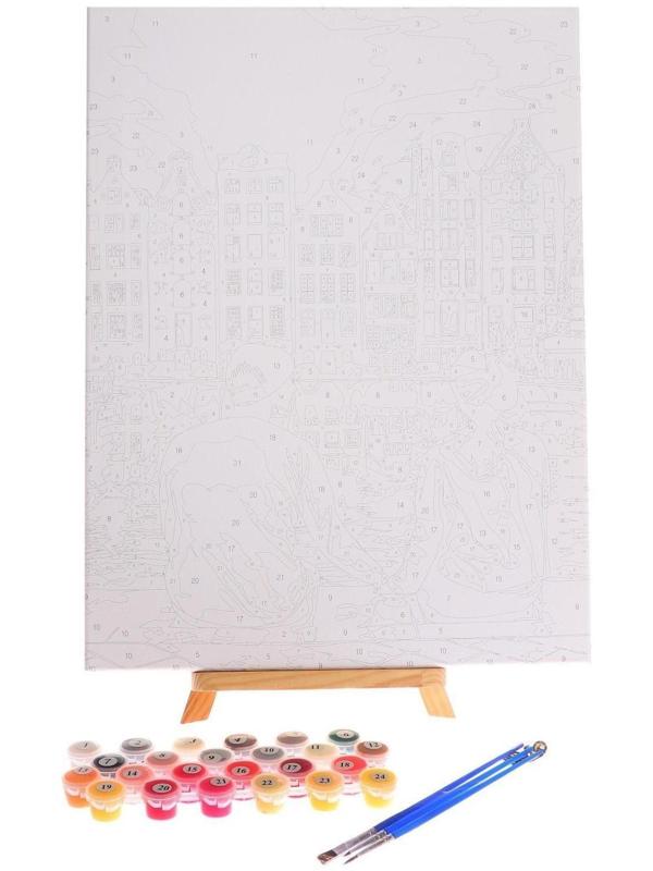 Картина по номерам на холсте с подрамником «Романтичный вечер», 40х30 см