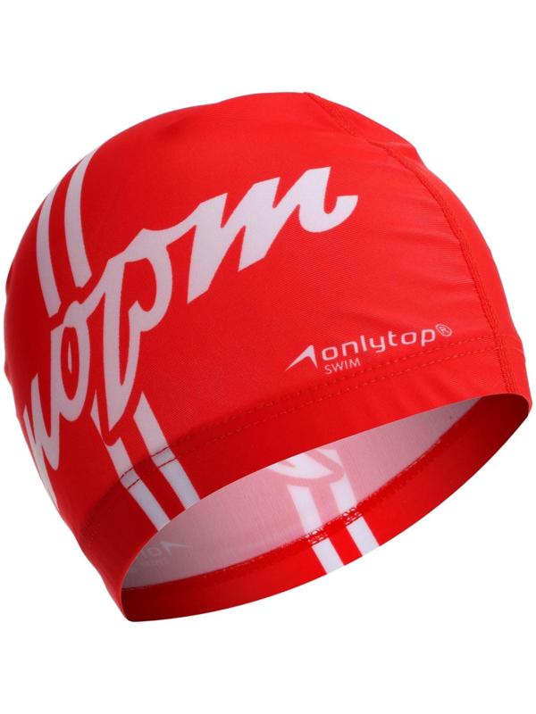 Шапочка для плавания «Спорт», для взрослых, унисекс, обхват 54-60 см
