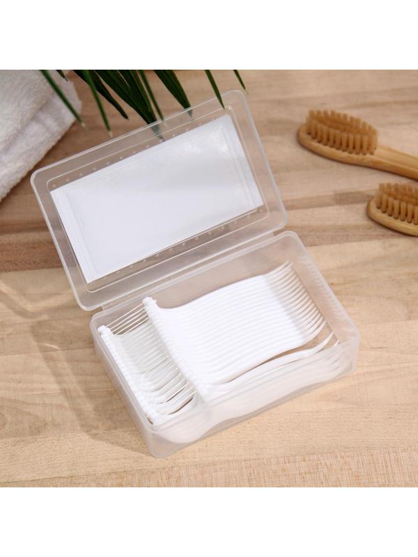 Зубная нить в пластиковом держателе, набор 30 шт.