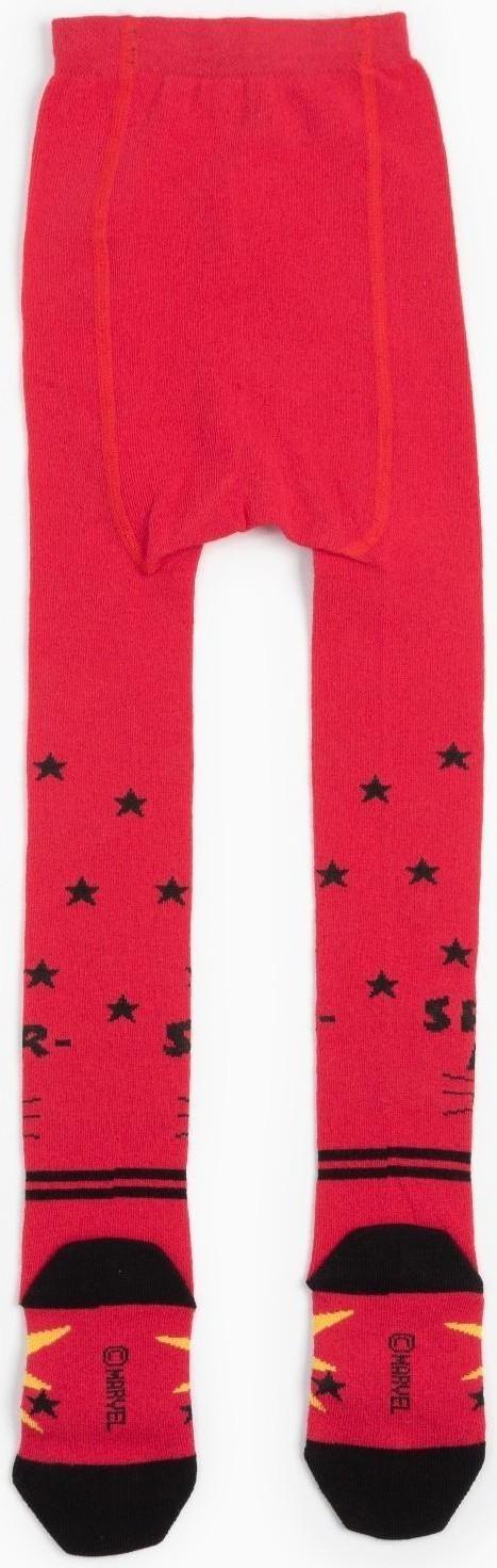 Колготки детские «Человек-Паук», рост 104-110 см, цвет красный