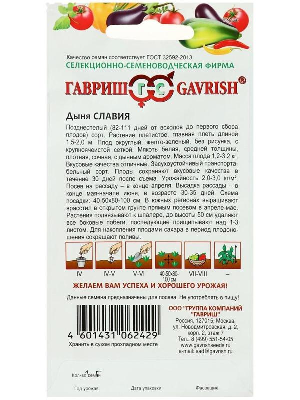 Семена Дыня 