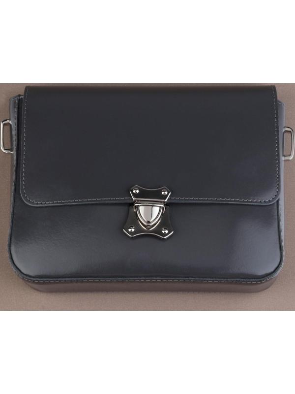 Застёжка для сумки, 4 × 4,2 см, цвет серебряный