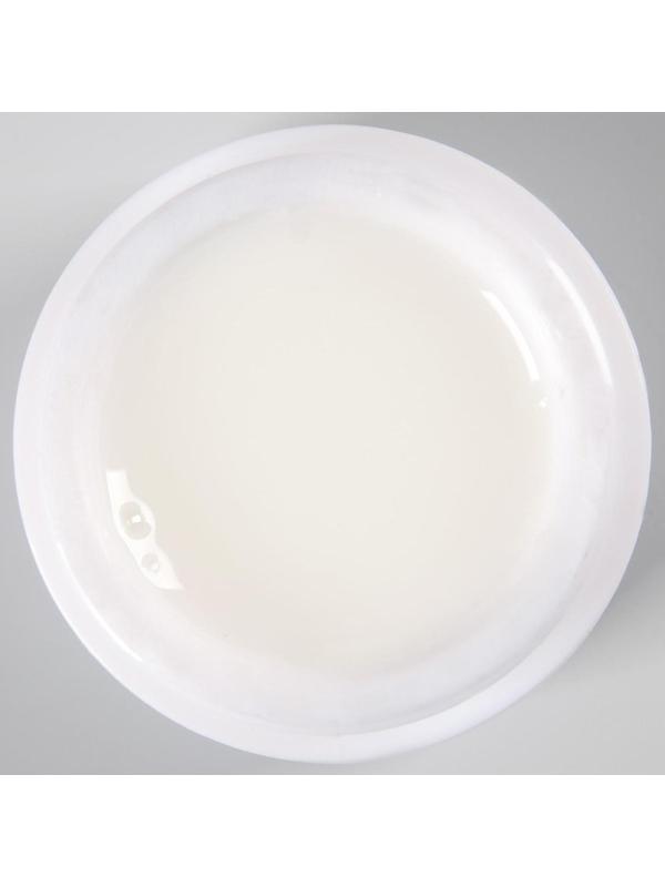 Fiber Gel для наращивания ногтей, со стекловолокном, LED/UV, 15 мл, цвет белый