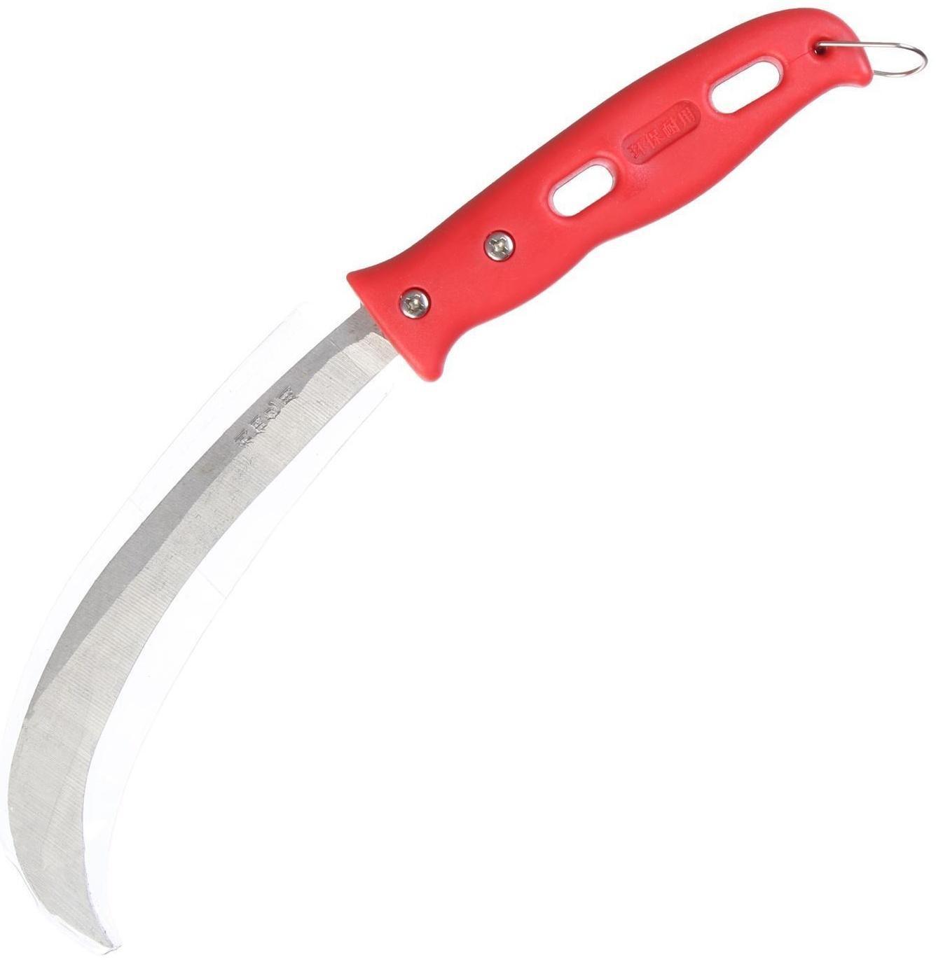 Нож садовый, 25 см, с пластиковой ручкой