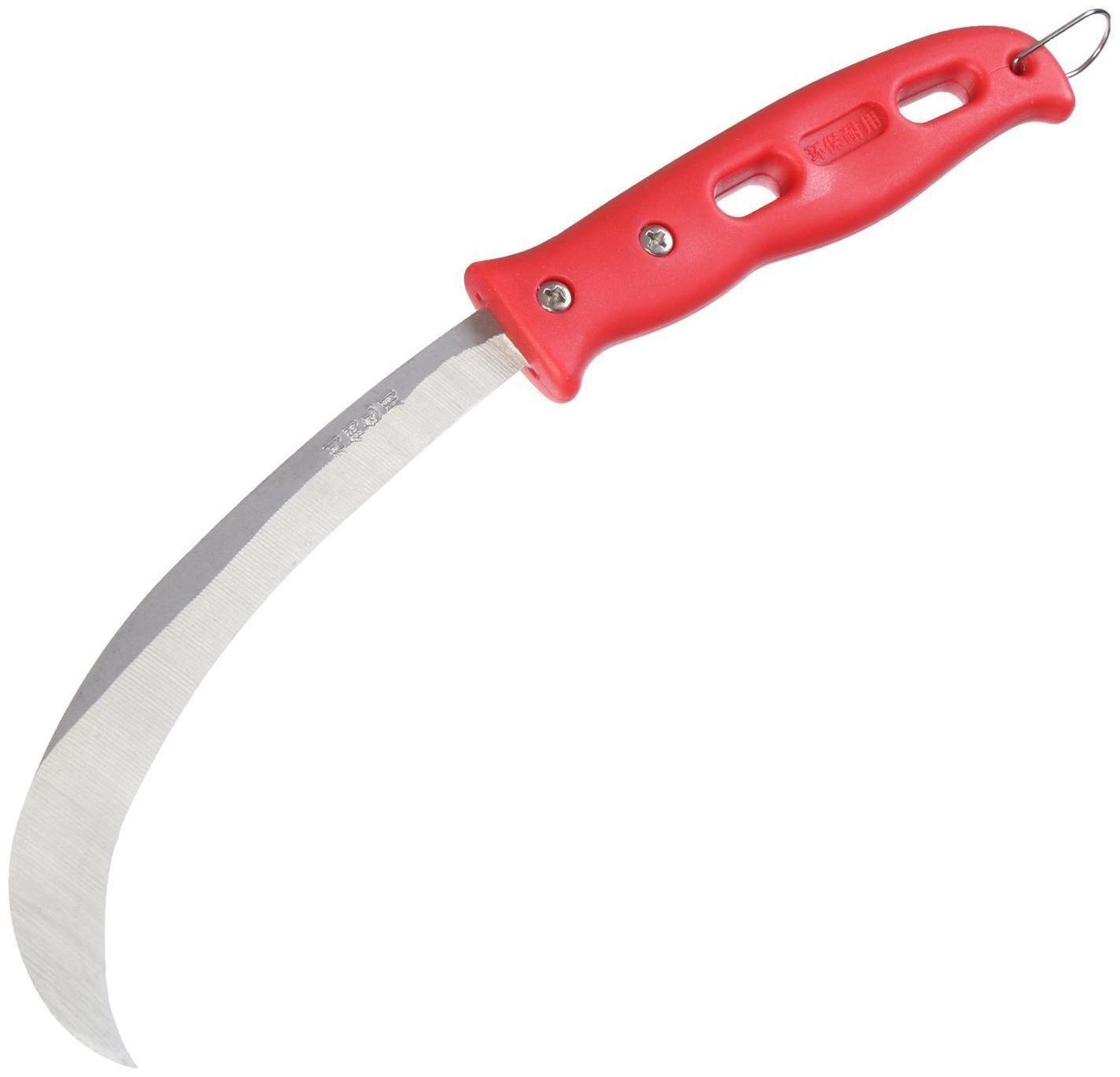 Нож садовый, 25 см, с пластиковой ручкой