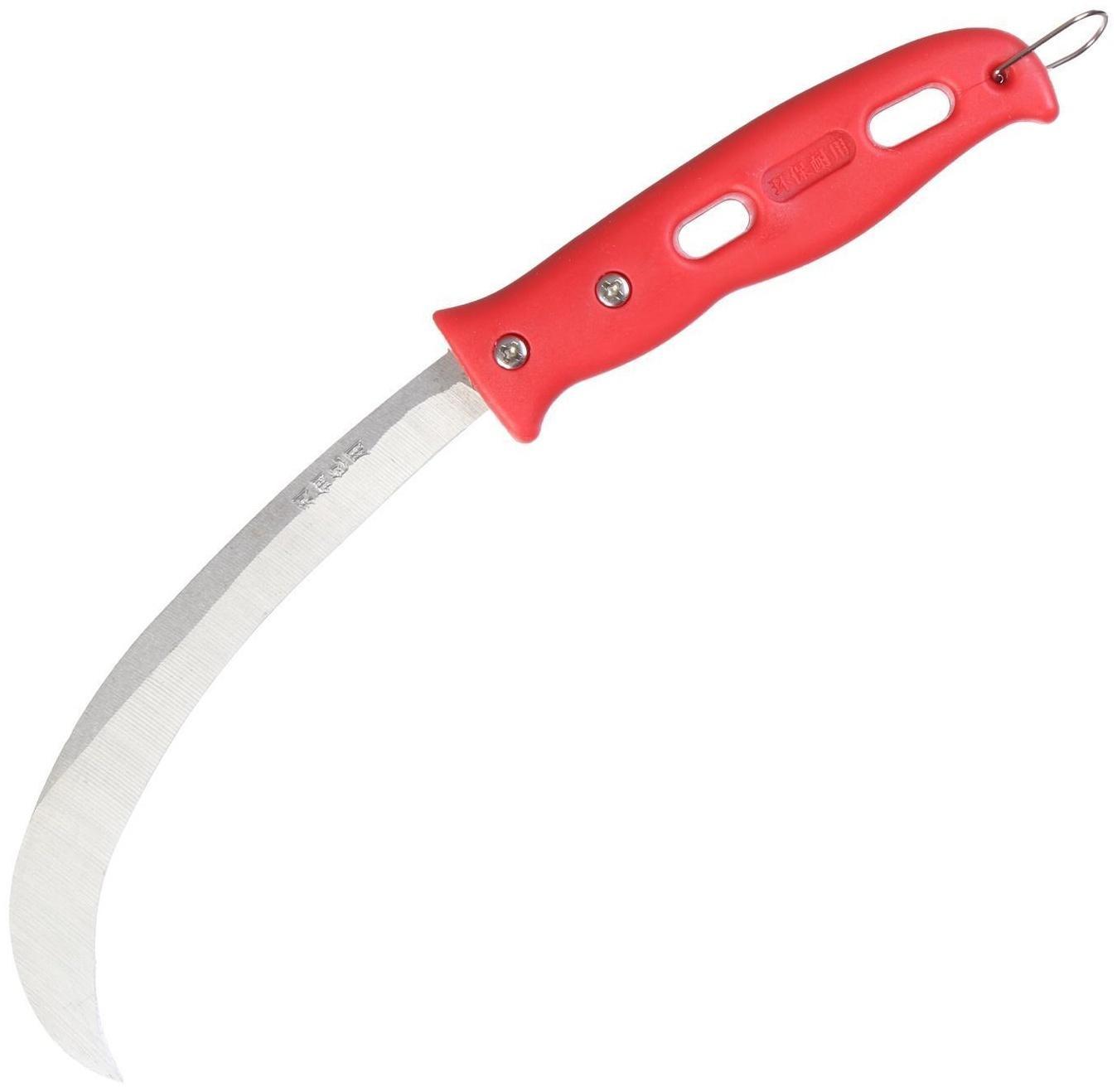 Нож садовый, 25 см, с пластиковой ручкой