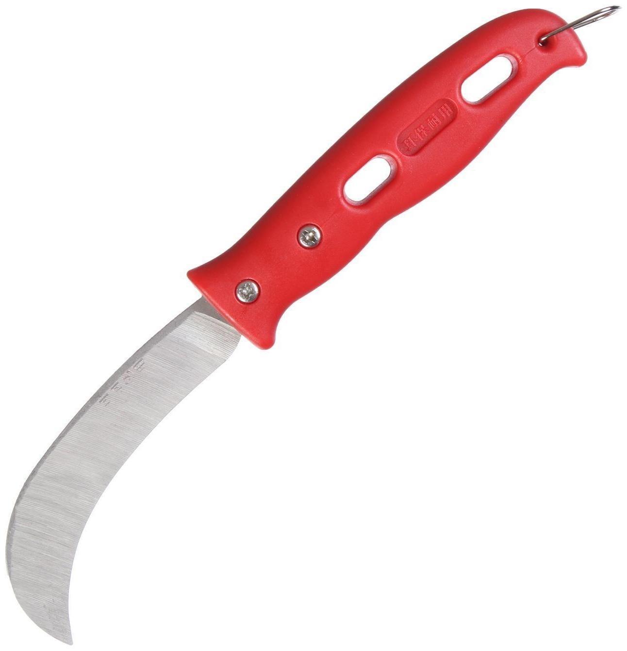 Нож садовый, 21 см, с пластиковой ручкой