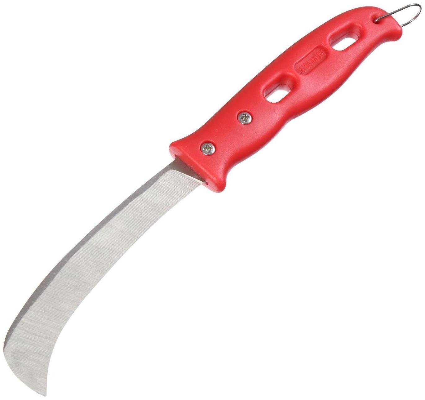 Нож садовый, 23 см, с пластиковой ручкой