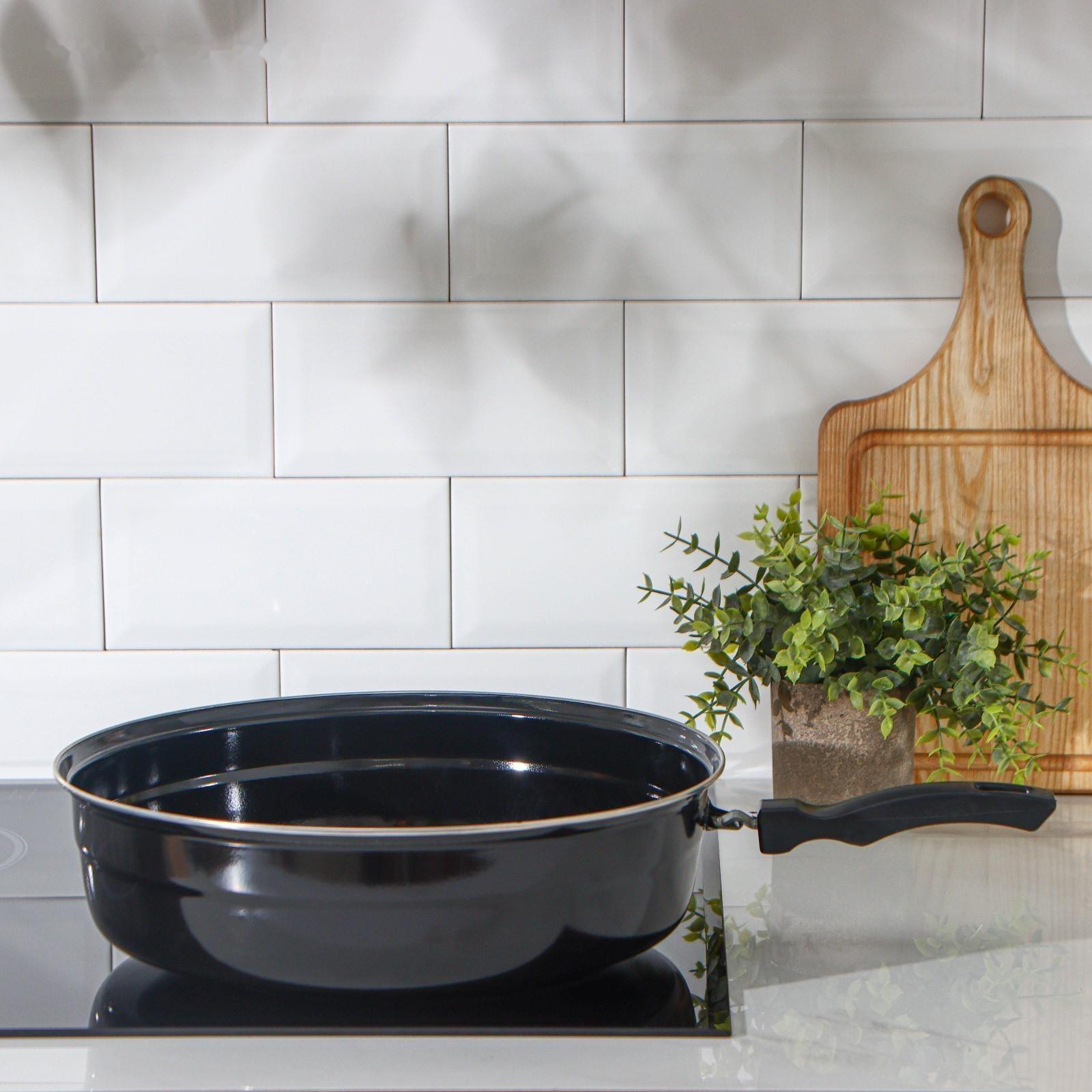 Сковорода- гриль Healthy grill, d=33 см, антипригарное покрытие, цвет чёрный