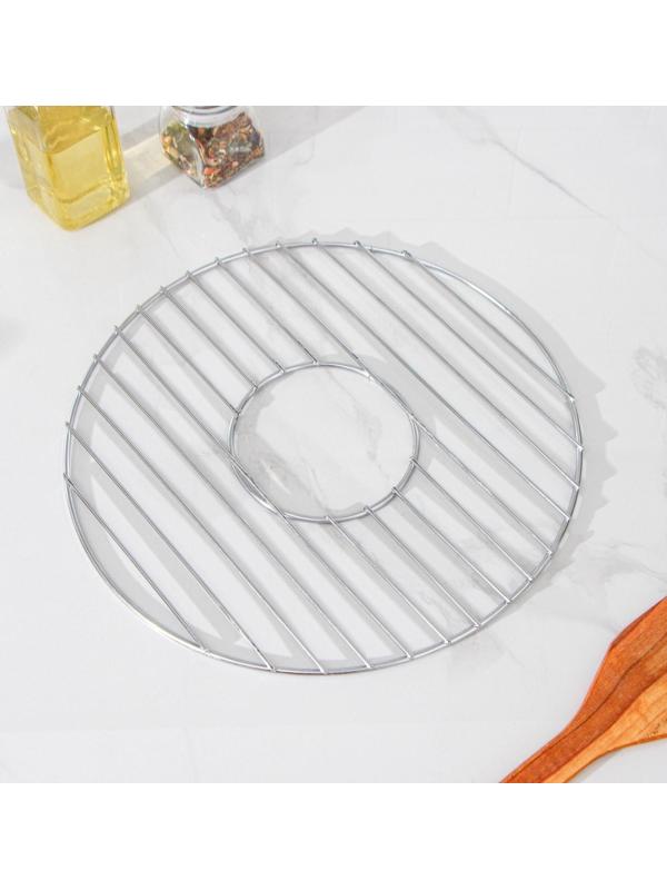 Сковорода- гриль Healthy grill, d=33 см, антипригарное покрытие, цвет чёрный