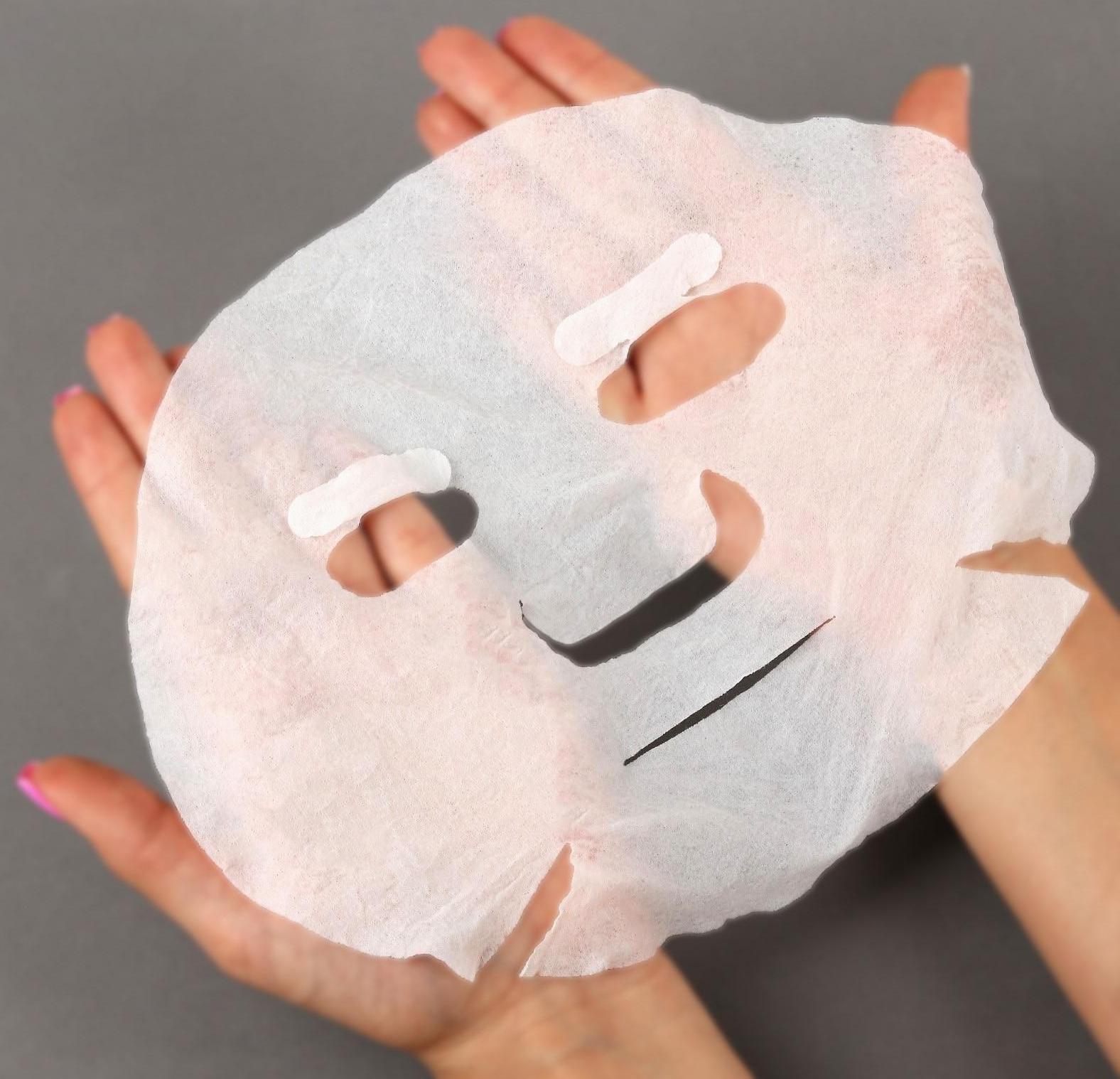 Набор косметических масок для лица, в таблетках, 50 шт, цвет белый