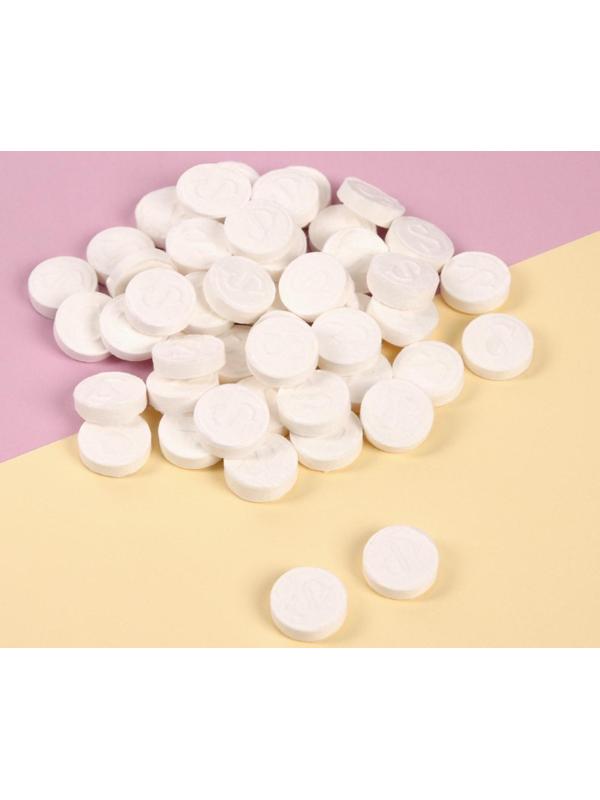 Набор косметических масок для лица, в таблетках, 50 шт, цвет белый