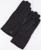 Перчатки женские безразмерные, с утеплителем, цвет чёрный
