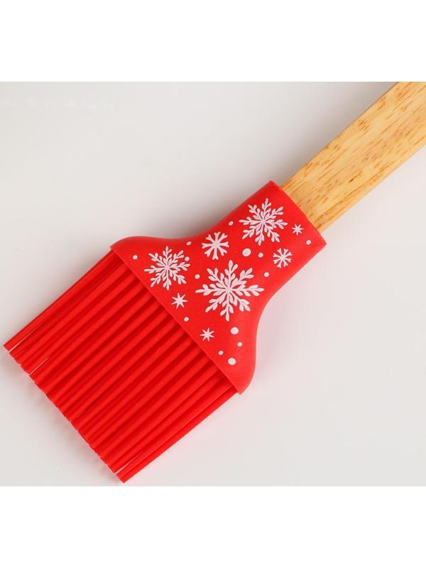 Силиконовая кисть «С Новым годом», 32 х 9 см