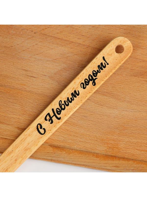 Силиконовая кисть «С Новым годом», 32 х 9 см