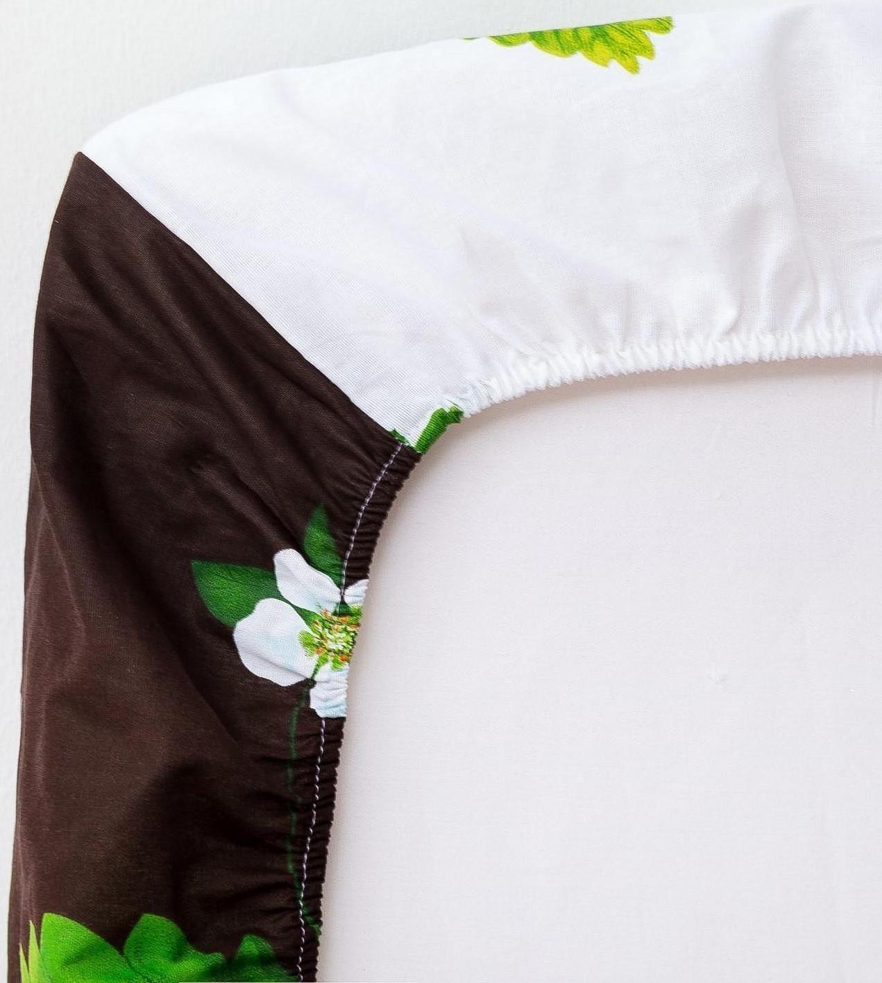 Простыня на резинке Этель «Виктория» 160х200х25 см