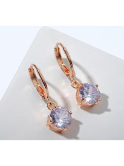 Серьги со стразами 