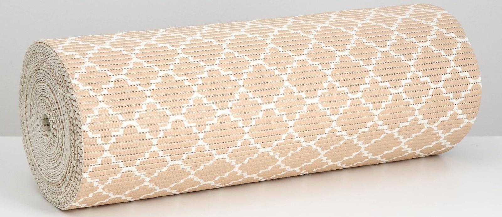 Коврик ПВХ «Песчаные сети», 0,65×15 м