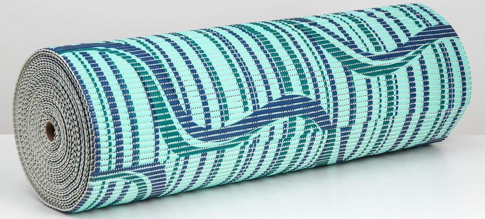 Коврик ПВХ «Изгиб волны», 0,80×15 м