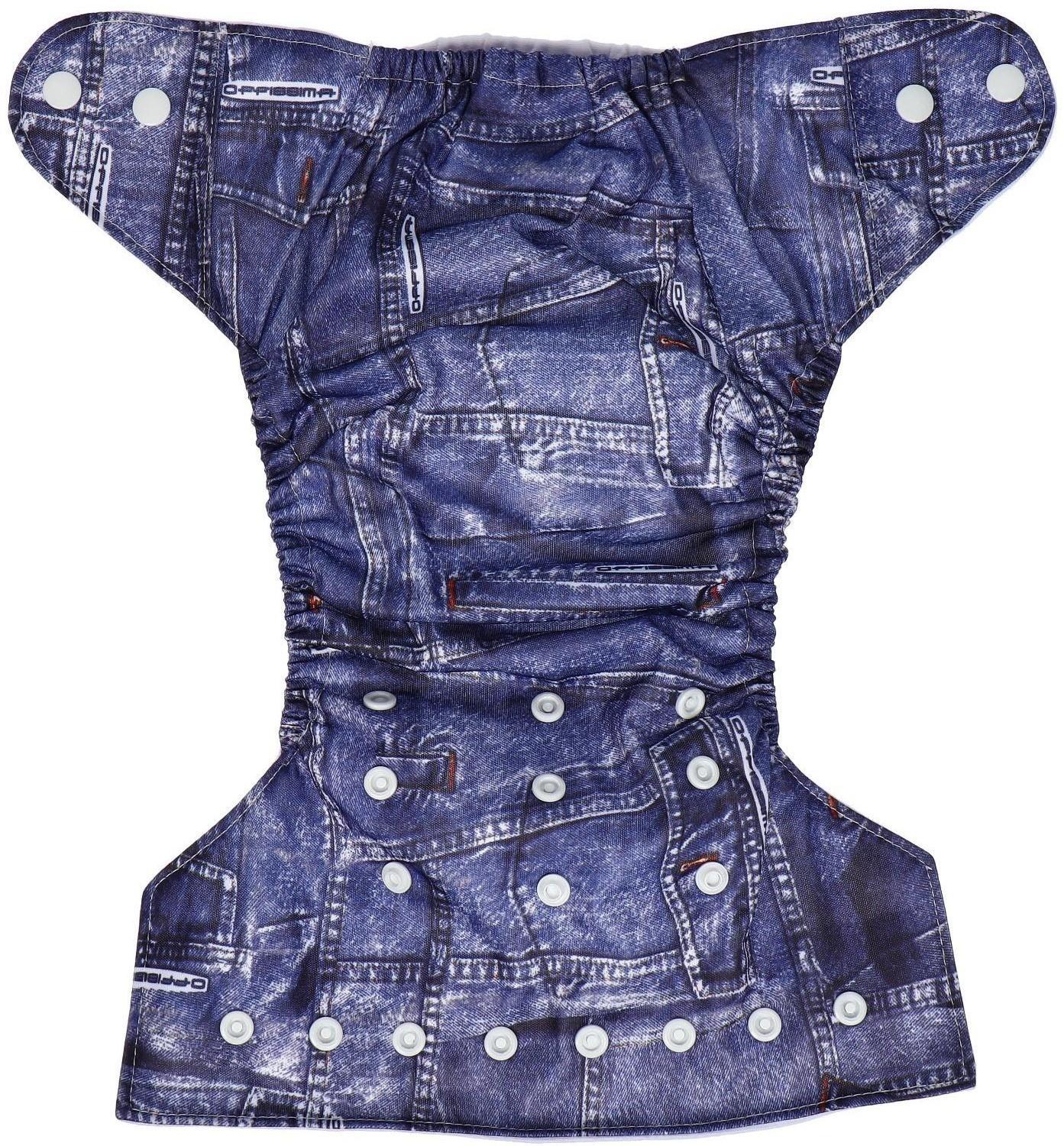 Многоразовый подгузник «Джинс»