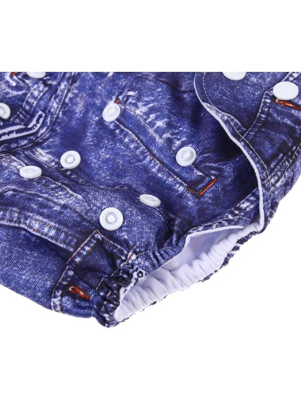 Многоразовый подгузник «Джинс»