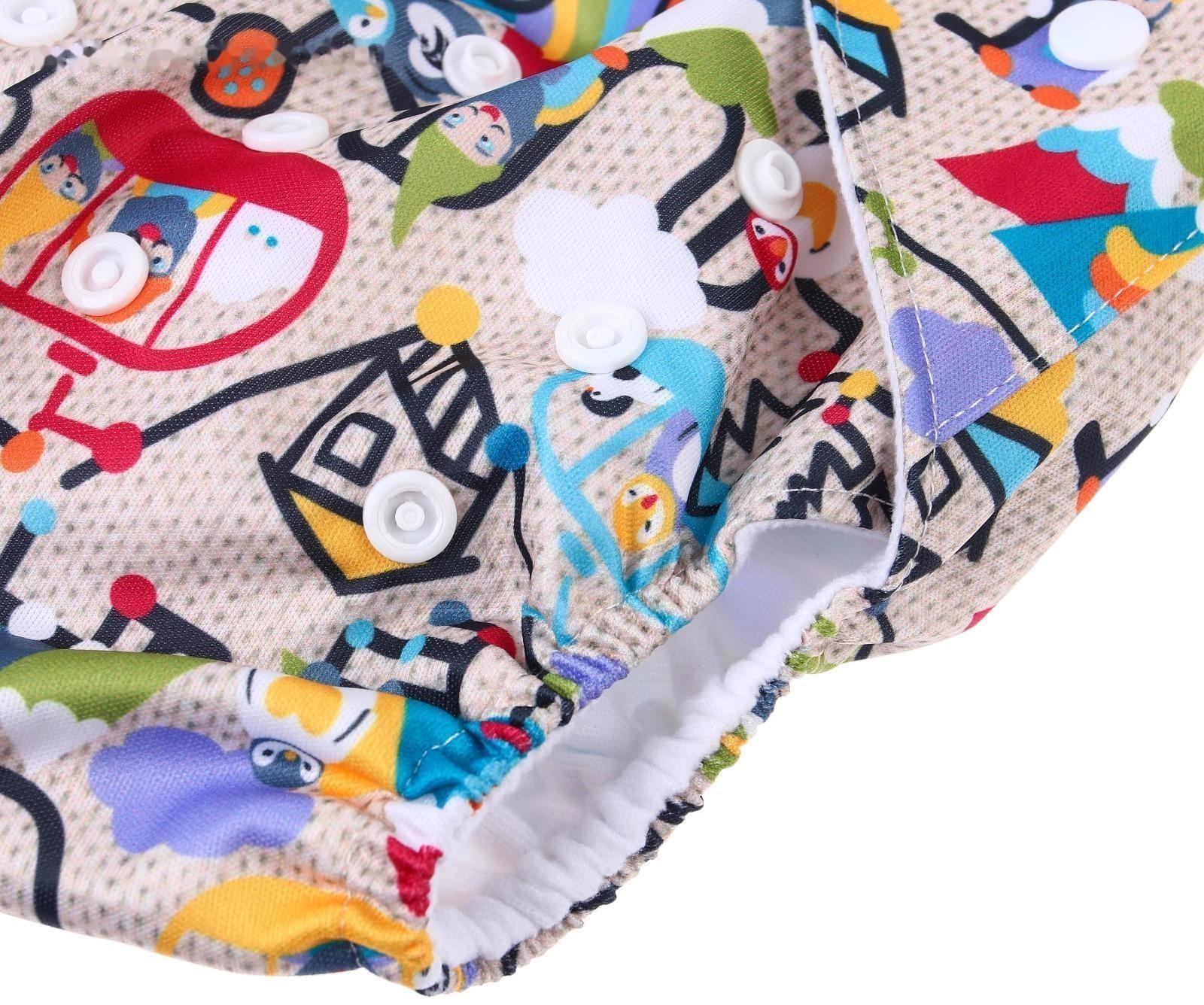 Многоразовый подгузник «Гномики»