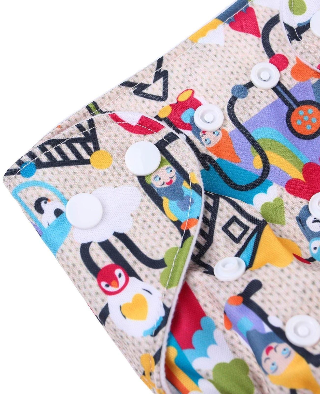 Многоразовый подгузник «Гномики»