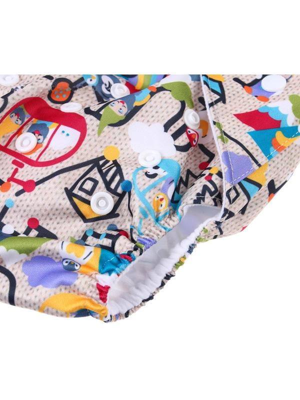 Многоразовый подгузник «Гномики»