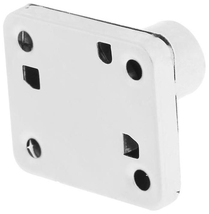 Мебельный замок, оцинкованный , 2 английских ключа